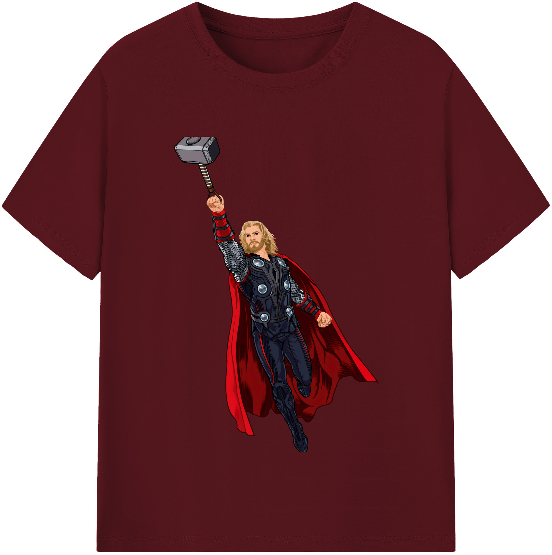 （画像用） アベンジャーズ The Avengers 綿100％半袖Tシャツ（フロントプリント）